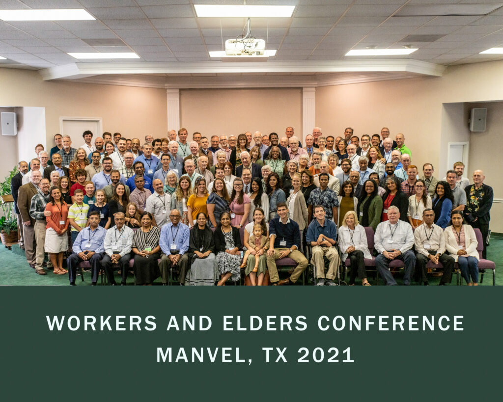 2021 Workers Elders Conference Group Photo