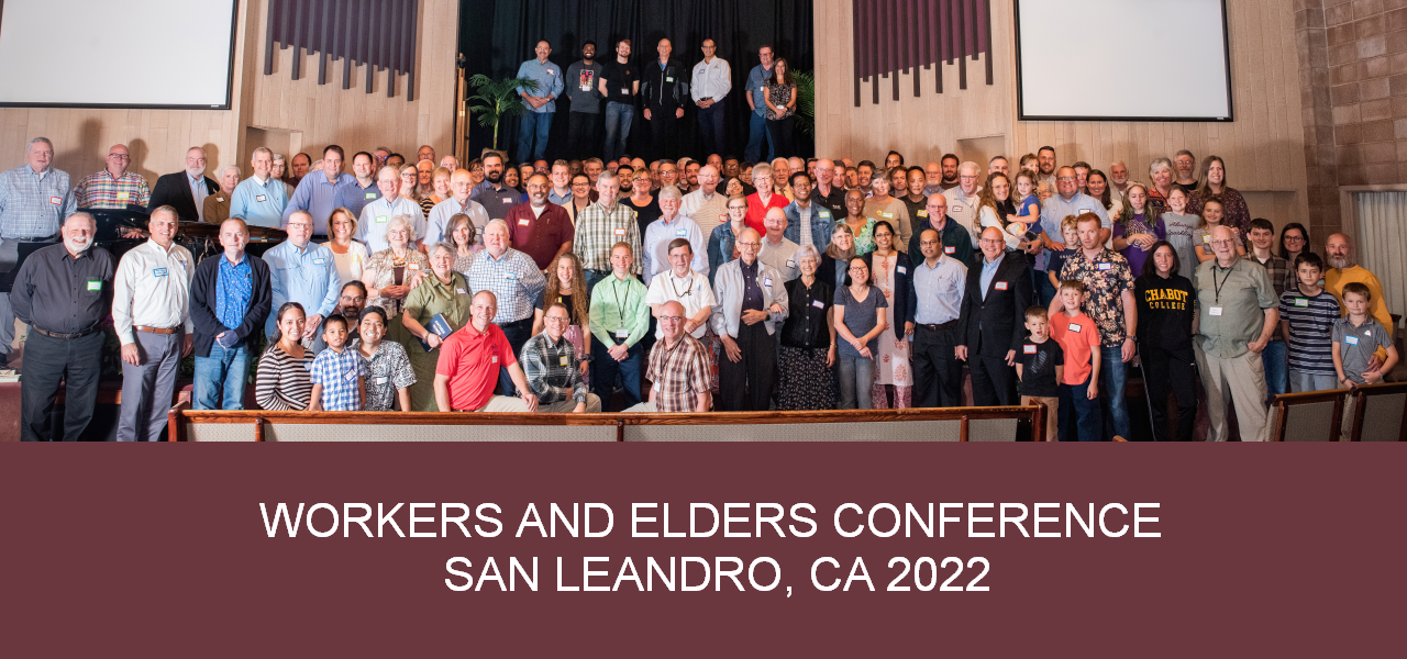 2022 Workers Elders Conference Group Photo