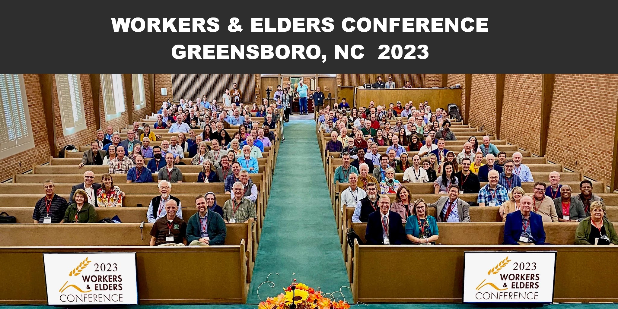2023 Workers Elders Conference Group Photo